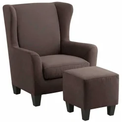 Pharao24 Kaminsessel Cowella> Ohrensessel|Relaxsessel