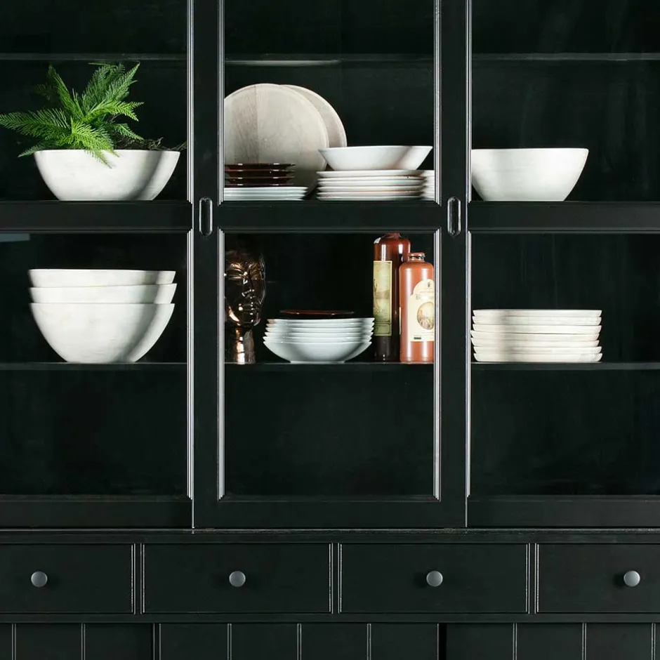 Massivholz Schränke|Anrichten*Pharao24 Küchenbuffet Conory