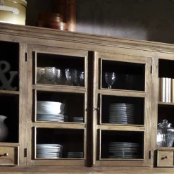 Massivholzmöbel|Anrichten*Pharao24 Küchenbuffetschrank Koropi