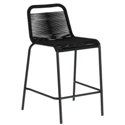 Sitzhocker*Pharao24 Küchenhocker schwarz Zimonetta