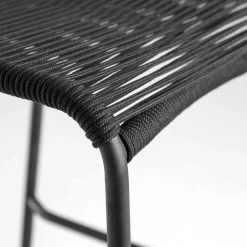 Sitzhocker*Pharao24 Küchenhocker schwarz Zimonetta