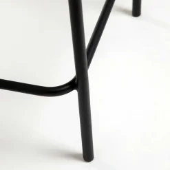 Sitzhocker*Pharao24 Küchenhocker schwarz Zimonetta