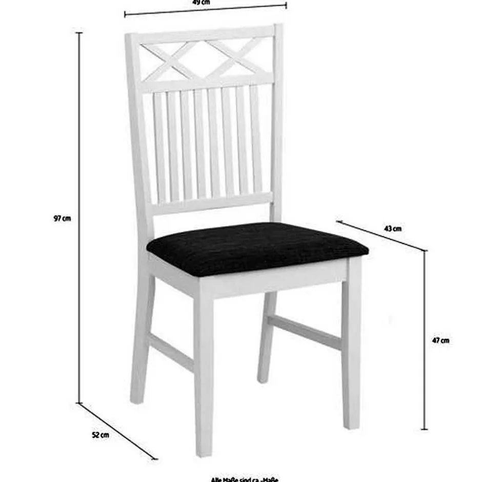 Küchenstühle|Esszimmerstühle*Pharao24 Küchenstühle aus Holz Amlie