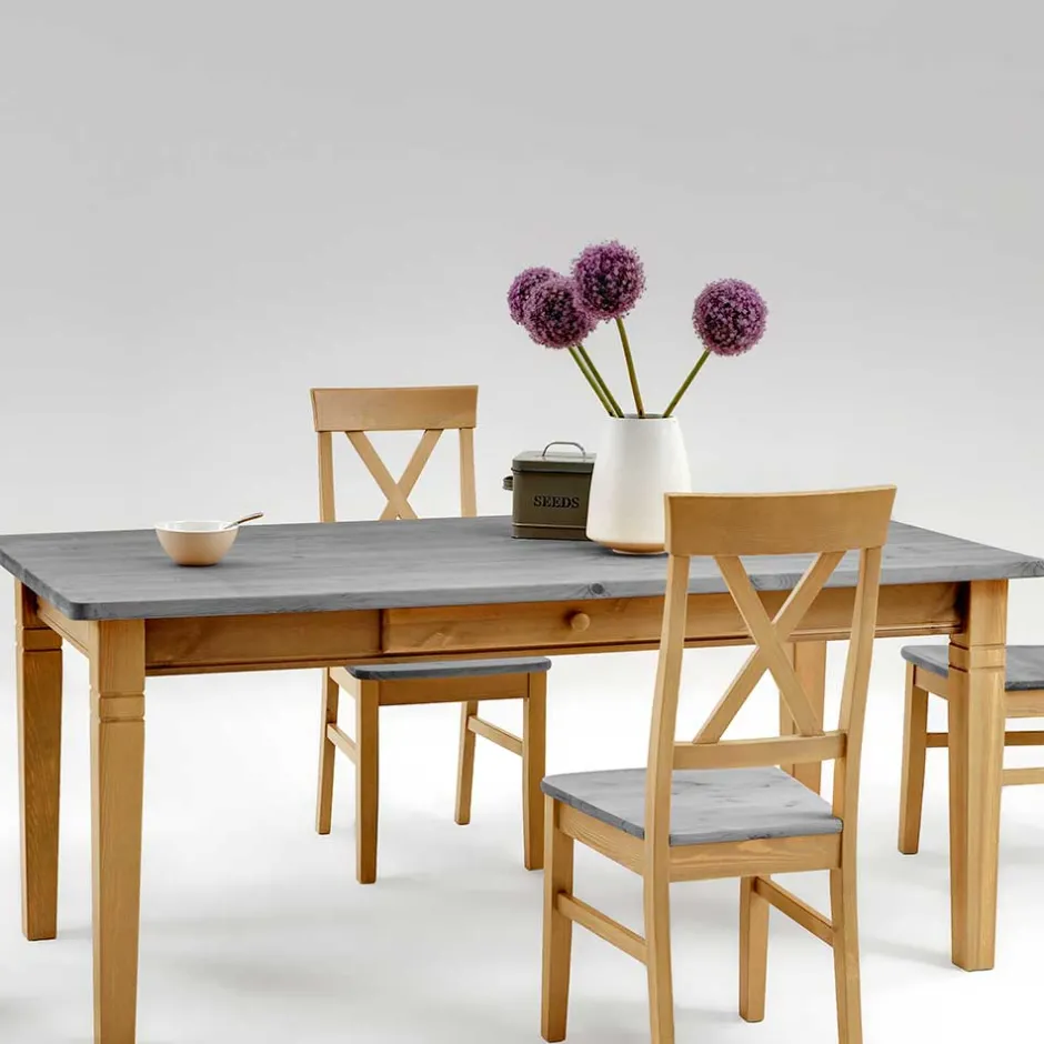 Massivholztische|Küchentisch*Pharao24 Küchentisch Viaduca