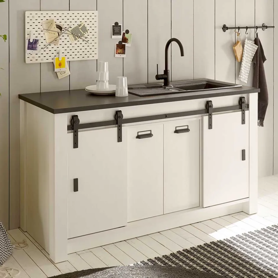 Pharao24 Küchenunterschrank Agazian> Spülenschrank