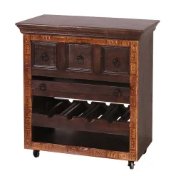 Servierwagen*Pharao24 Küchenwagen Mysore