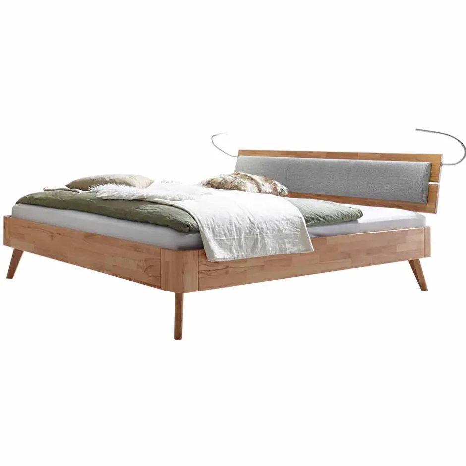 Pharao24 Kernbuche Bett Zylianus> Doppelbetten|Massivholzbetten