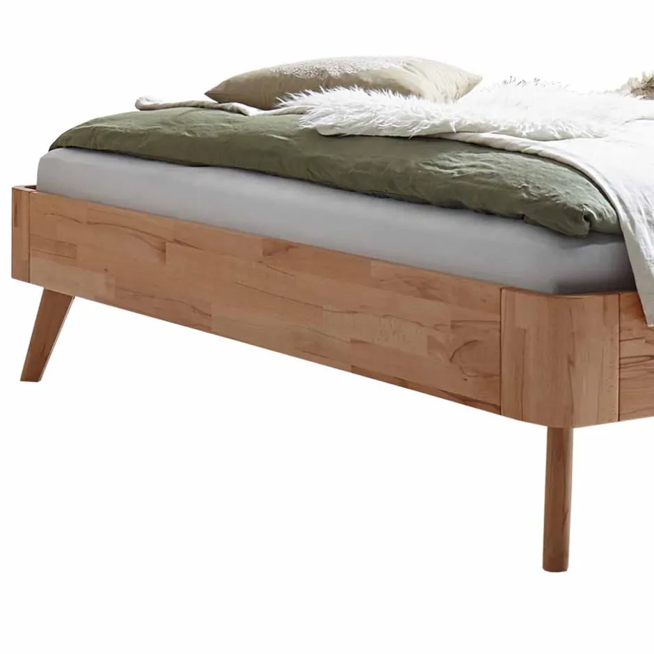 Pharao24 Kernbuche Bett Zylianus> Doppelbetten|Massivholzbetten