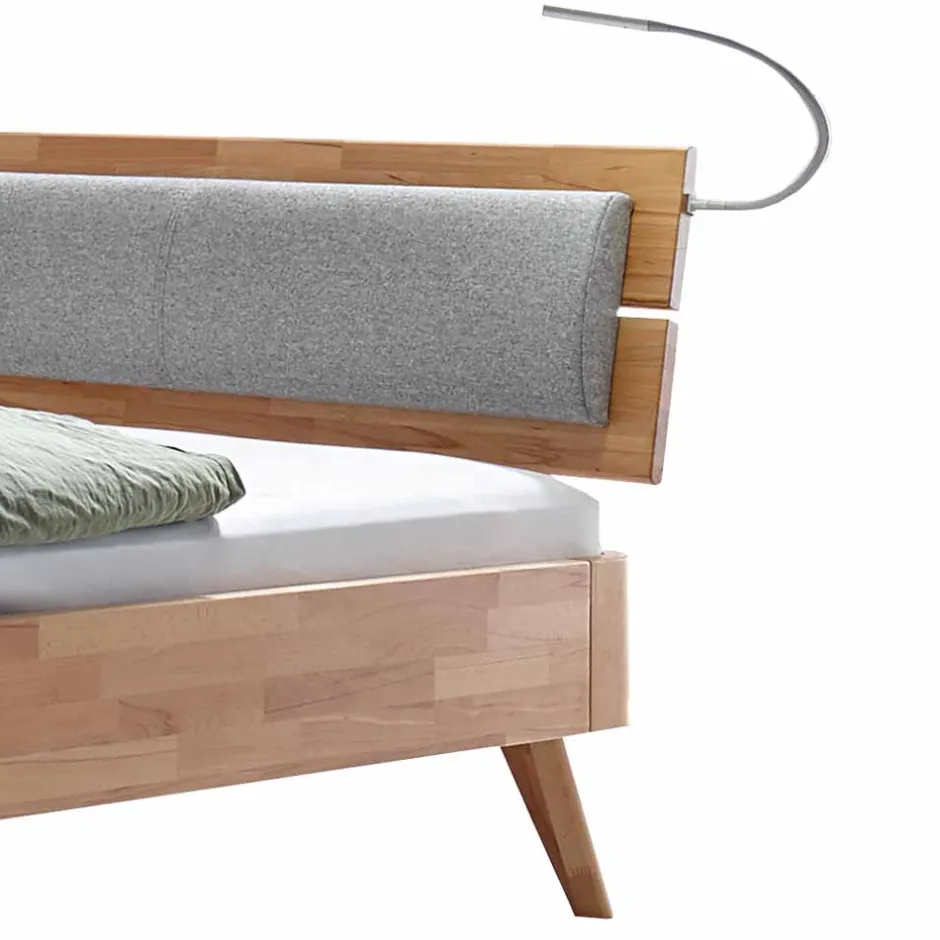 Pharao24 Kernbuche Bett Zylianus> Doppelbetten|Massivholzbetten