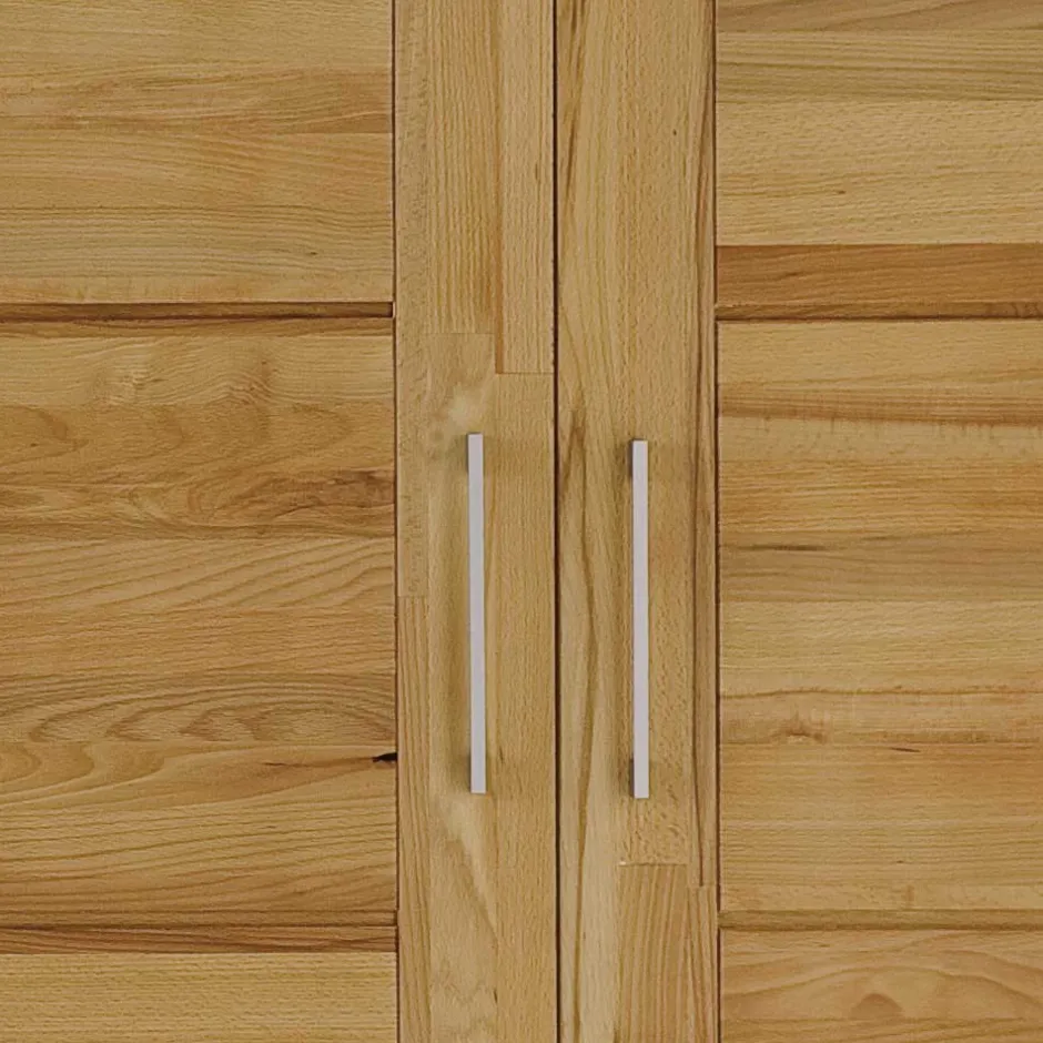 Massivholzmöbel|Drehtürenschränke*Pharao24 Kernbuche Schrank Dionassa