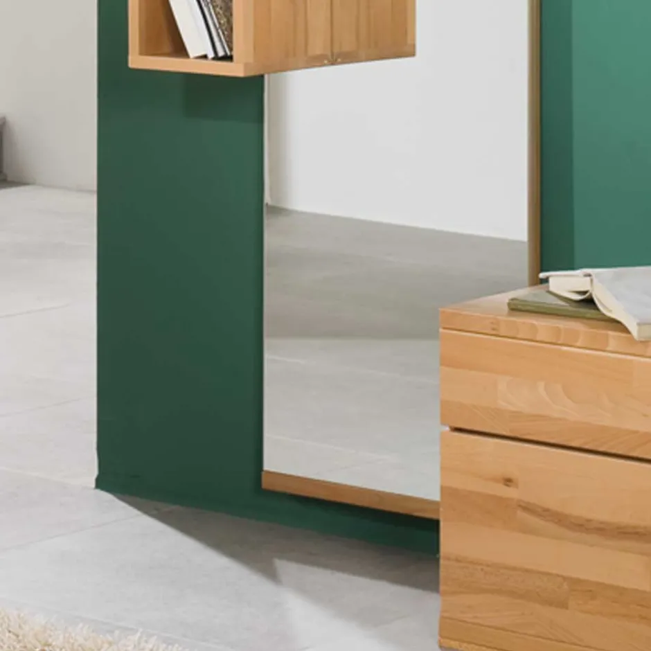 Wandspiegel|Schlafzimmerspiegel*Pharao24 Kernbuche Spiegel Charismon