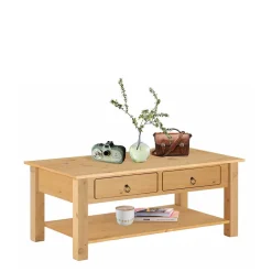 Massivholztische|Wohnzimmertisch*Pharao24 Kiefer Couchtisch Zilandra