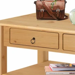 Massivholztische|Wohnzimmertisch*Pharao24 Kiefer Couchtisch Zilandra