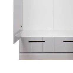 Massivholz Schränke|Drehtürenschränke*Pharao24 Kiefer Kleiderschrank Zara