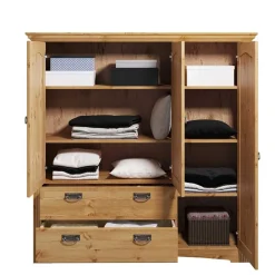 Pharao24 Kiefer massiv Wäscheschrank Delian><noscript><img width=