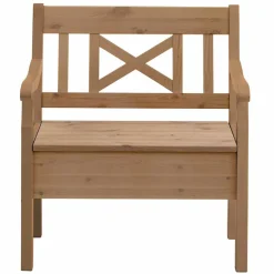 Pharao24 Kiefer Truhenbank Devan> Garderobenbänke|Holzbänke