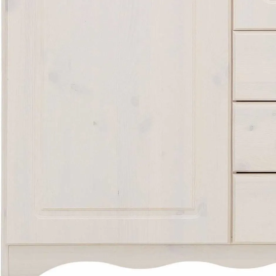 Kleiderschränke|Schlafzimmerschränke*Pharao24 Kiefer Wäscheschrank Vreya