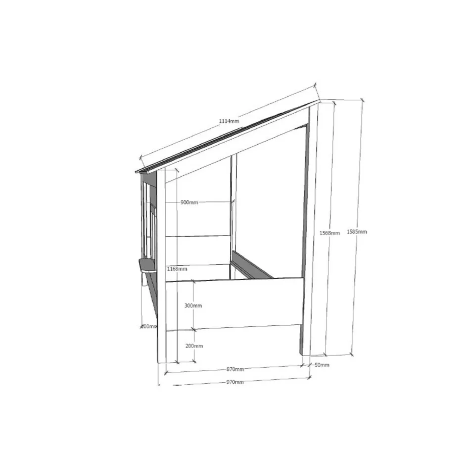 Kinderbetten*Pharao24 Kinder Einzelbett Canarios