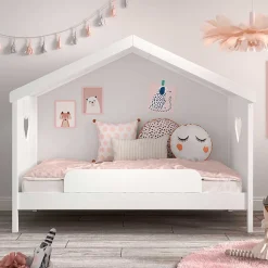 Pharao24 Kinder Einzelbett weiß Ciomore><noscript><img width=