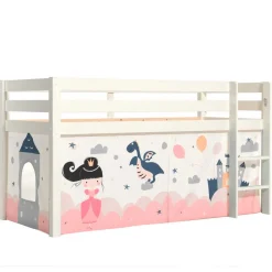 Pharao24 Kinder Halbhochbett Jakimo>Kinder Kinderhochbetten|Kinderbetten