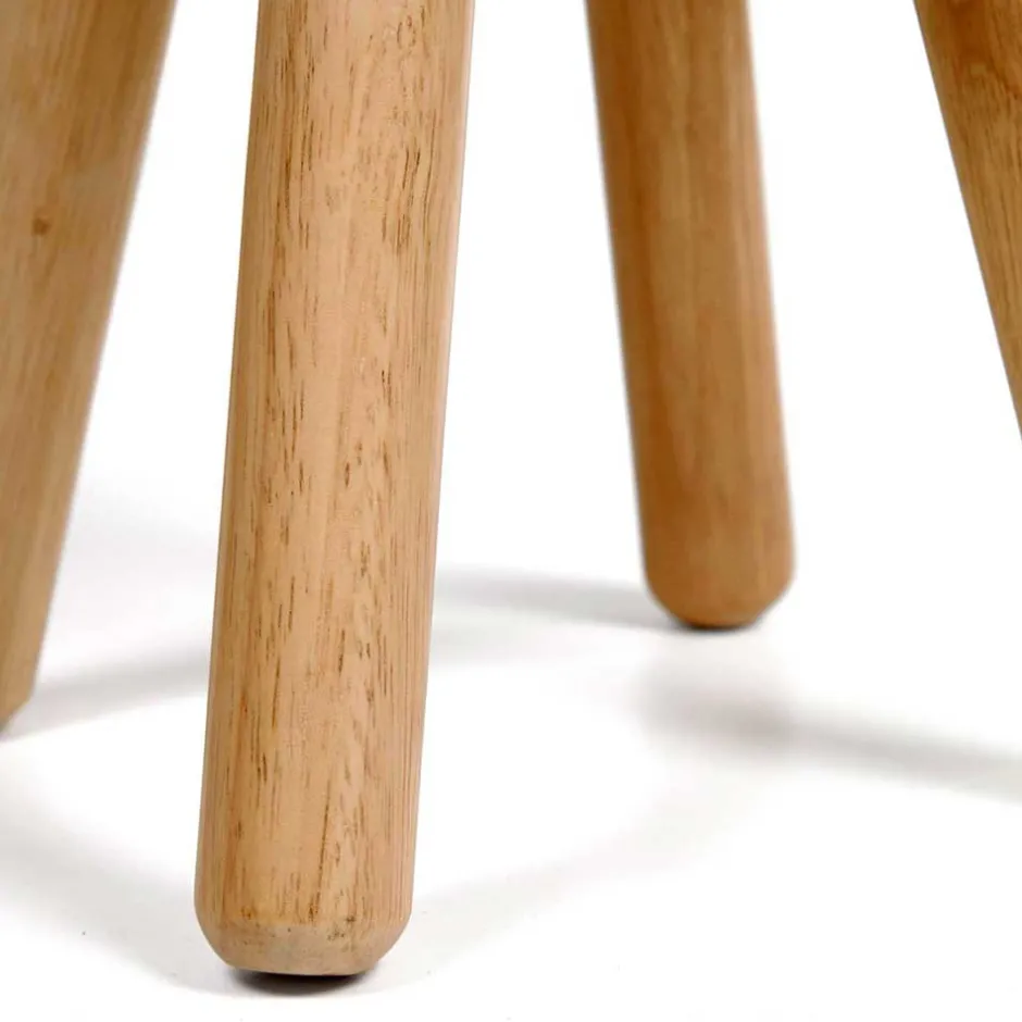 Hocker*Pharao24 Kinder Holzhocker Lianza