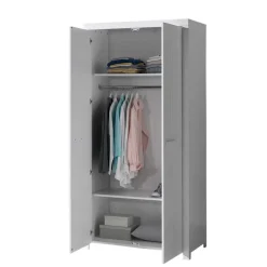 Pharao24 Kinder Kleiderschrank Demossa><noscript><img width=