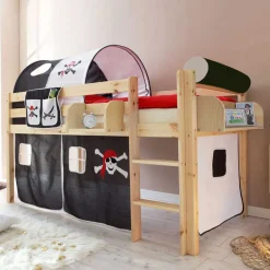 Piratenbett|Kinderhochbetten*Pharao24 Kinderhochbett Dodgera