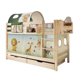 Etagenbetten|Kinderbetten*Pharao24 Kinderhochbett Hoku