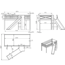 Pharao24 Kinderhochbett Mauricia><noscript><img width=