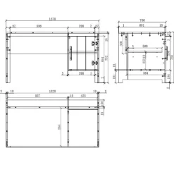 Kinderschreibtische*Pharao24 Kinderschreibtisch Demossa
