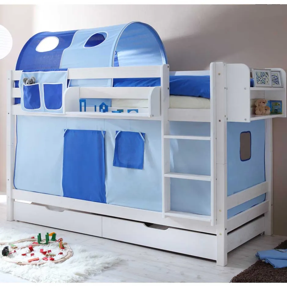 Kinderbetten|Etagenbetten*Pharao24 Kinderzimmer Bett Evialla