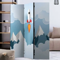 Raumteiler|Paravents*Pharao24 Kinderzimmer Stellwand Optima