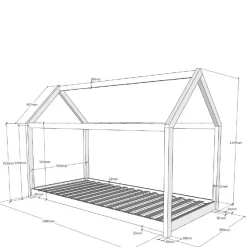 Pharao24 Kinderzimmerbett Udot><noscript><img width=