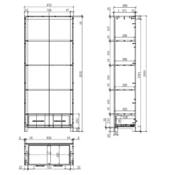 Kinderzimmer Sets*Pharao24 Kinderzimmerset modern Demossa