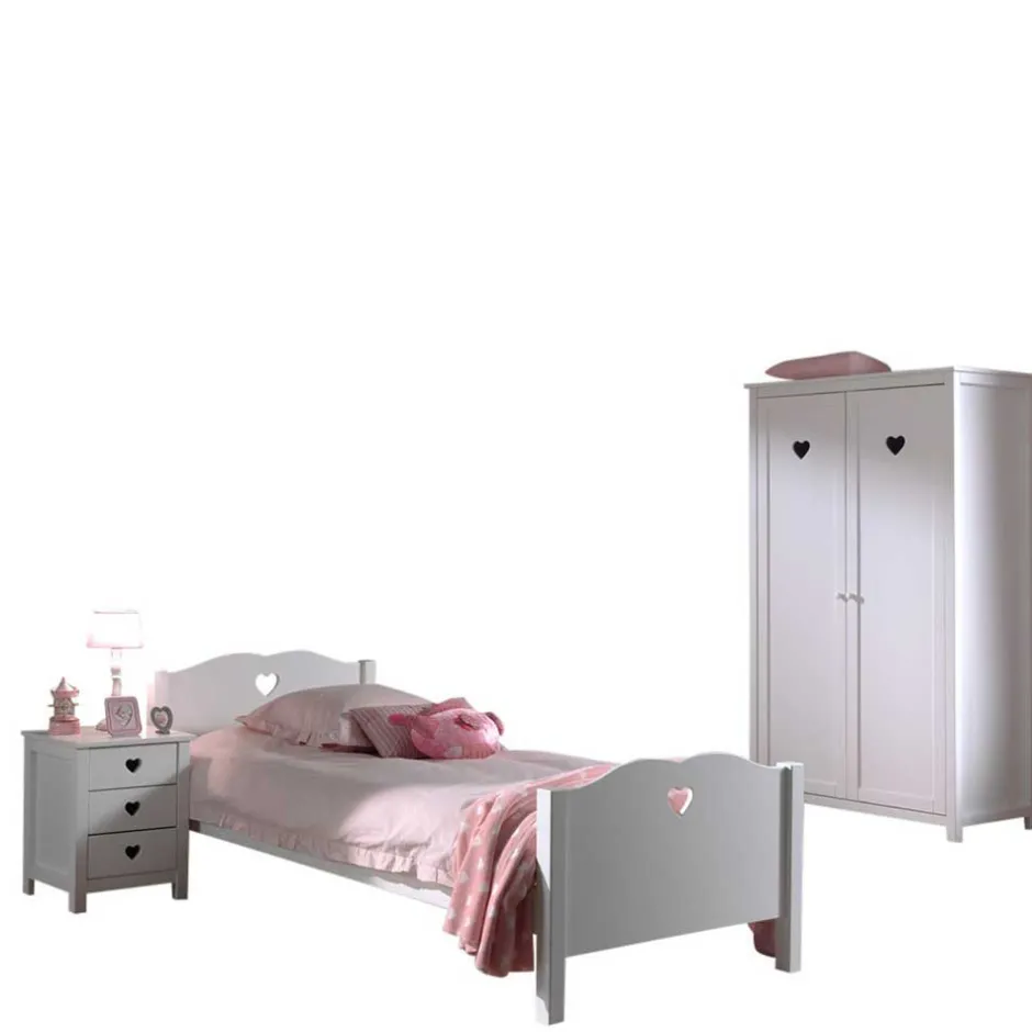 Pharao24 Kinderzimmerset weiß Ciomore>Kinder Kinderzimmer Sets