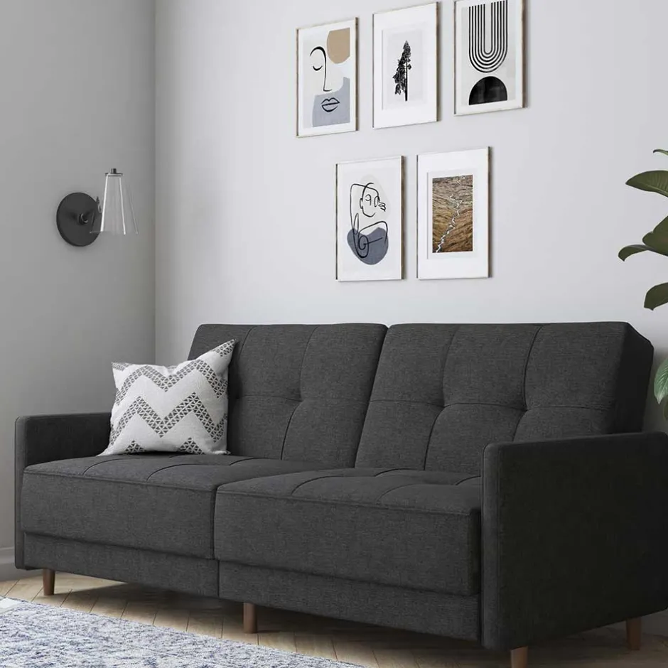 Einzelsofa|3 Sitzer Sofa*Pharao24 Klappcouch Claudio