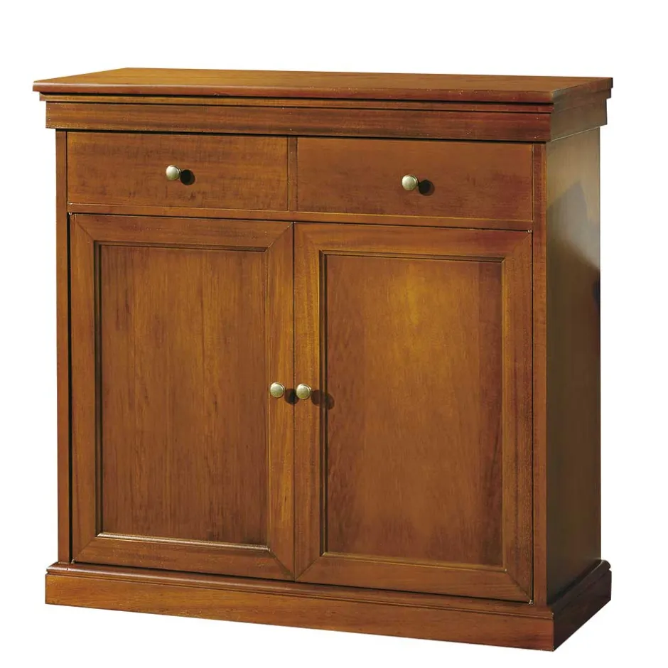 Massivholzmöbel|Küchenkommode*Pharao24 Klassische Dielen Kommode Sucrela