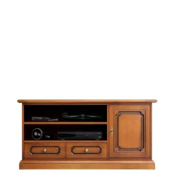 Pharao24 Klassischer Fernsehunterschrank Cadruna> Massivholz Tv Möbel|Fernsehtische