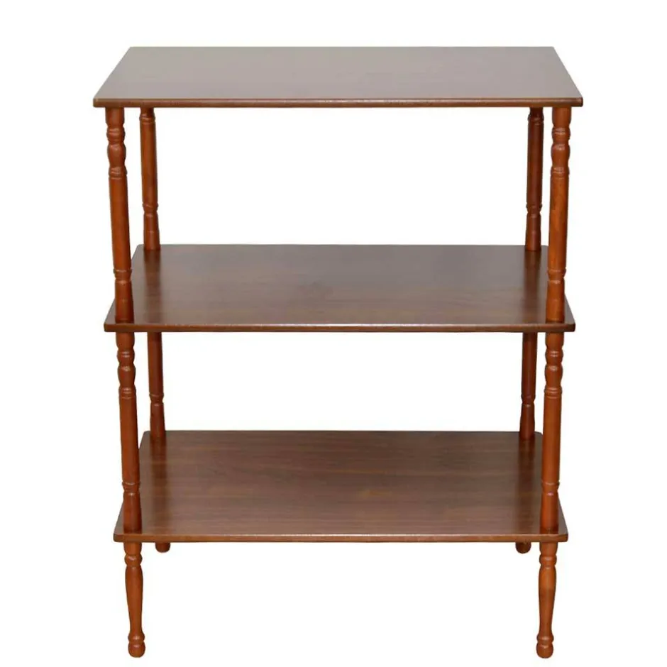 Wohnzimmerregale|Massivholzregale*Pharao24 Klassisches Regal Brasova