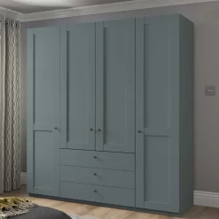 Drehtürenschränke|Kleiderschränke*Pharao24 Kleiderschrank 200 cm breit Forjan