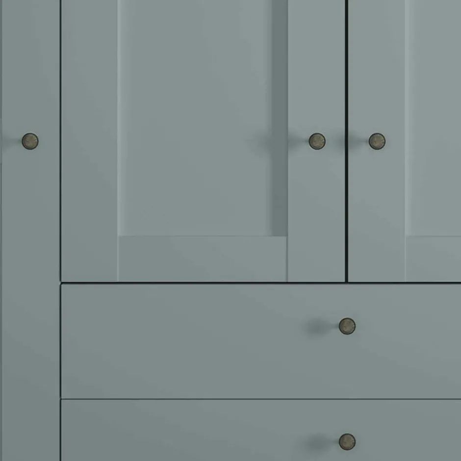 Drehtürenschränke|Kleiderschränke*Pharao24 Kleiderschrank 200 cm breit Forjan