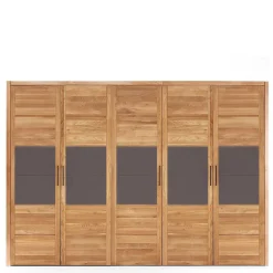 Pharao24 Kleiderschrank 5 Türen Zeus> Massivholz Kleiderschränke
