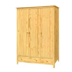 Pharao24 Kleiderschrank Casparca> Drehtürenschränke|Massivholz Kleiderschränke