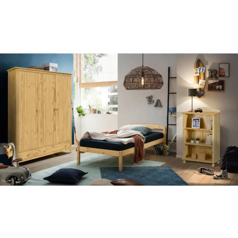 Pharao24 Kleiderschrank Casparca> Drehtürenschränke|Massivholz Kleiderschränke