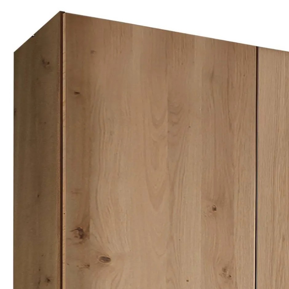Drehtürenschränke*Pharao24 Kleiderschrank Eiche Bianco Tascan