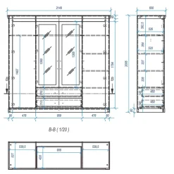 Pharao24 Kleiderschrank Flurencina><noscript><img width=