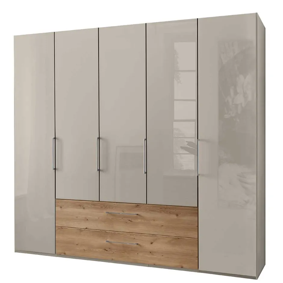 Pharao24 Kleiderschrank Glasfront Cruzca> Kleiderschränke|Schlafzimmerschränke