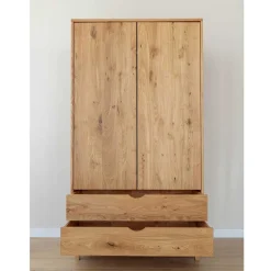 Drehtürenschränke|Massivholz Kleiderschränke*Pharao24 Kleiderschrank Holz Arora