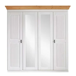 Pharao24 Kleiderschrank Holz Bazna><noscript><img width=