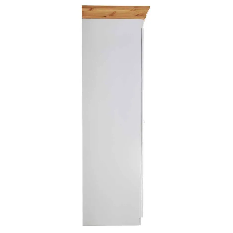 Pharao24 Kleiderschrank Holz Bazna> Drehtürenschränke|Massivholz Kleiderschränke